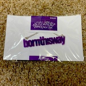 Born This Way necklace from Lady Gaga’s Workshop